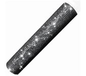 Cubierta de la manija del micrófono, funda de la manija del micrófono de diamantes de imitación brillante para fiestas y programas de televisión, p...