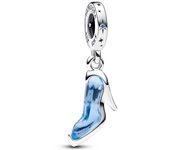 Pandora Colgante Disney Charm Cenicienta Zapatilla de cristal Azul