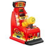 Máquina de boxeo de elasticidad de los dedos - Juego para padres - hijos (juegos de juguetes) Rojo