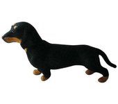 Juguete realista con forma de perro salchicha Perro salchicha de peluche de regalo Banmo