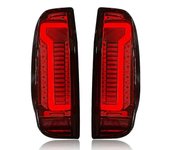 Aplicable a 05-14 Navara D40 Frontier Reverse Signal Backlight Led Tail Light Assembly Estilo ennegrecido