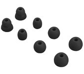 Almohadillas de silicona para auriculares Beats Flex Beats X / Powerbeats Pro Earphones Tips Negro