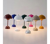 Lámpara de mesa Flower Bud, Sala de bodas, Dormitorio, Decoración de escritorio, Lámpara, Lámpara de noche (recargable) CALIENTE/Nuevo Amarillo mos...