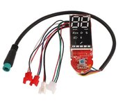 M365 Accesorios de scooter eléctrico Medidor de pantalla de scooter Monitor de scooter Accesorios Partes Scooter C Negro Rojo
