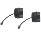 unbrand 292002022 Tapón de drenaje para moto acuática Seadoo GTI SPARK GTX GTS RXP RXT 130 155 170 215 230 255 300 2011-2023 292002025,2PCS Negro