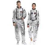 Disfraces de Cosplay de Astronauta Disfraces de Fiesta de Carnaval de Halloween Para Mujeres Hombres L