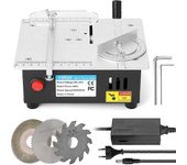 Mini sierra de mesa eléctrica multifunción sierras de escritorio pequeñas caserías caseros máquina de carpintería herramienta cortando torno