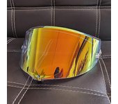 11 colores disponibles Casco de motocicleta Lente Visera Casco Gafas Lente Estuche integral para AGV Pista GPR GP RR corsa R RACE 3 Aurora Orange
