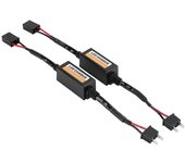 Dispositivo decodificador de faros LED Canbus de 2 piezas Cancelador de errores de resistencias antiparpadeo para H7
