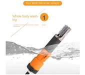 Escalador de pescado eléctrico 6800forward y reverso Removedor de escamas de pescado Limpiador de herramientas de mariscos impermeable por