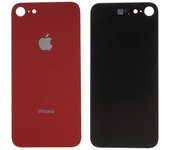Reemplazo de la tapa de la carcasa de la batería trasera de calidad (orificio grande) para iPhone 8 / iPhone SE (2.ª generación)