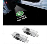 2 piezas luz de bienvenida para Land Rover Range Rover Discovery 3 4 Freelander 2 Led Laser Projection Light Logo Car Door Light Floor Light B Type