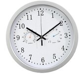Reloj de 12 pulgadas Escaneo automático de tiempo Reloj de pared controlado por radio