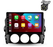JIULUNET Android para Mazda MX-5 MX5 III 3 NC 2005 - 2015 Reproductor multimedia de radio de coche estéreo Carplay Autoradio