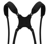 Correa de hombro de golf portátil Correa de bolsa de golf Reemplazo Hombro de confort Correa ajustable Accesorios de bolsa de golf Negro