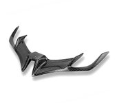Carenado delantero de la motocicleta Abs Aerodynamic Winglets Logotipo Cubierta de protección inferior para Yamaha Yzf R15 Yzfr15 V3.0 2017-2020 Si...