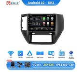 Redkid Radio de coche para Nissan Patrol V5 Y61 2004-2021 Android 10 Estéreo Multimedia GPS Navegación DSP Carplay Autoradio Headunit KK2 2G 32G BK