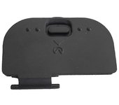 Tapa de batería vhbw compatible con cámaras Nikon D300, D200, D300s, D700, empuñadura de batería - tapa, tapa del compartimento de la batería Negro