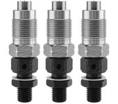 Inyectores de combustible de 3 piezas para el motor D722 D782 D902 Z402 Z482 Z602 G2160 G1800 H1600-53000 16001-53002 16 Negro