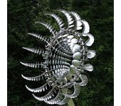 Único Molino de viento de metal mágico al aire libre Hilanderas de viento patio Patio Decoración del jardín