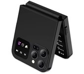 A50 Pro Teléfono plegable Doble tarjeta SIM GSM Grabación automática de llamadas Pantalla de 2,4 pulgadas Teléfonos móviles plegables tipo C Negro