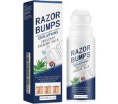 Unbrand Tratamiento de protuberancias de afeitado para mujeres y hombres, solución para después del afeitado roll-on para vellos encarnados y quema...