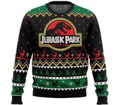 DUqi Ética De La Clonación Jurassic Park Feo Regalo De Ropa De Navidad Papá Noel Jersey Hombres 3d Sudadera De Otoño E Invierno Cremallera EL-086 A...