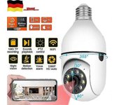 Cámara de vigilancia Wifi Hd giratoria 360 con visión nocturna HD para personas mayores, niños