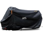 Redkid Cubierta de motocicleta impermeable al aire libre para todas las estaciones, a prueba de polvo, cubierta de lluvia de moto scooter con prote...