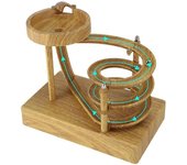 Máquina de ejercicio Wannian, juguete de mesa de bola rodante sin parar para todos, dispositivo de circulación de herramientas de física científica...