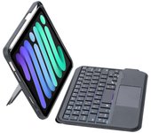 Jkw Para Ipad Mini 6 Bluetooth teclado de cuero