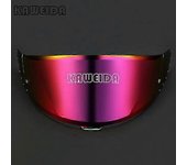 Para Shoei Rf1400 Nxr2 Cwr-f2 Cwr-f2r Z8 X15 X-fifteen X-spr Pro Casco Visera Lente Protector Solar Parabrisas Protección UV Moto Sgn Rojo de la rosa