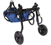 mickcara Scooter de silla de ruedas para perros discapacitados para mascotas Azul