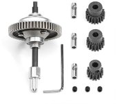 Unbrand Kit completo de diferencial central Traxxas 6780 : 4X4 Rustler / Slash & StampedeqZ Differential Kit