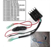 Rectificador regulador para Yamaha 6HP 8HP 20HP 25HP 30HP 40HP 50HP 60HP 70HP E60H F99C F135 F15A 6G1-81970-62 6G1-81970-61