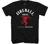 Bola de fuego Camisa de whisky de canela para hombre Camisa gráfica de camisa con logotipo de whisky de canelaghuegudw82 L