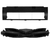Kit de cubierta de cepillo de rodillo principal para Proscenic M7 PRO M7 MAX M8 PRO / ROIDMI EVE PLUS /Viomi S9 Robot Vacu Negro