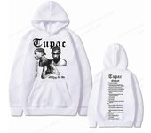 Tupac 2pac Sudadera con capucha Hombres Mujeres Sudaderas con capucha de moda Niños Hip Hop Sudaderas Mujeres Sudaderas Abrigos de niño Sudaderas d...