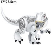 Figuras de dinosaurios, Bloques de T-Rex Indominus, Bloque de dinosaurio grande, Fiesta de cumpleaños para niños E