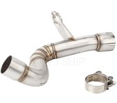 Para BMW F850gs / Adv 2018 2019 2020 F850gs F750gs F 850 Gs Escape Decat Pipe Motocicleta Escape Link Catalyst Delete Pipe
