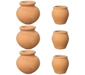 6 piezas de macetas de terracota macetas de barro macetas suculentas de terracota macetas pequeñas mini macetas suculentas