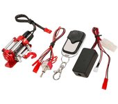 Cabrestante de metal 1/10 con control remoto inalámbrico para camión axial RC 1/10 Como se muestra