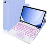 Bonaever Estuche con teclado trackpad para Samsung Galaxy Tab A9 Plus modelo de 11 pulgadas SM-X210 / X215 / X216 / X218 con Smart Touchpad 7 Color...