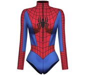 Nuevo cosplay de superhéroe sexy disfraz de Spiderman traje de carnaval de halloween disfraz de fiesta para mujeres B XL