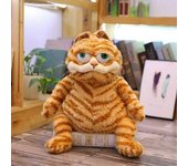 Gato gordo Dibujos animados Garfield Peluche Juguete suave Animal de peluche Encantador regalos de Navidad Niños 30cm