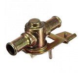 Válvula de control del calentador chapada en oro empuje para cerrar Reemplazo de la válvula del calentador del automóvil de aleación de aluminio C3...