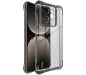 IMAK para Realme GT 7 Pro 5G Case TPU Phone Cover Airbag Protección a prueba de golpes - Transparente Negro Multicolor Transparent Black