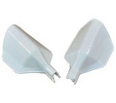 Un par de protectores de manos de cepillo de plástico para Yamaha Xt350 Xt600 Xtz750 Tenere 750 600 660z Tt350 Tt600 Seis colores Tenere 660 Blanco