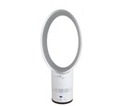 (Plata)Ventilador eléctrico doméstico sin aspas de 14 pulgadas