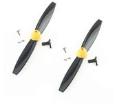 Idoit 2pcs A160.0011 Hoja de paleta de hélice compatible con Xk A160 Rc Accesorios de repuesto para aviones-B16 Como se muestra